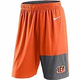 Men's Nike Cincinnati Bengals Orange NFL Shorts FengYun,baseball caps,new era cap wholesale,wholesale hats